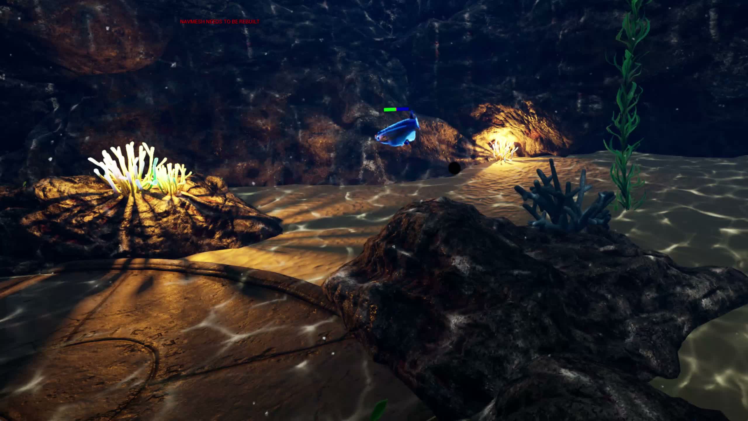 Underwater gameplay environment from Atlantis Park